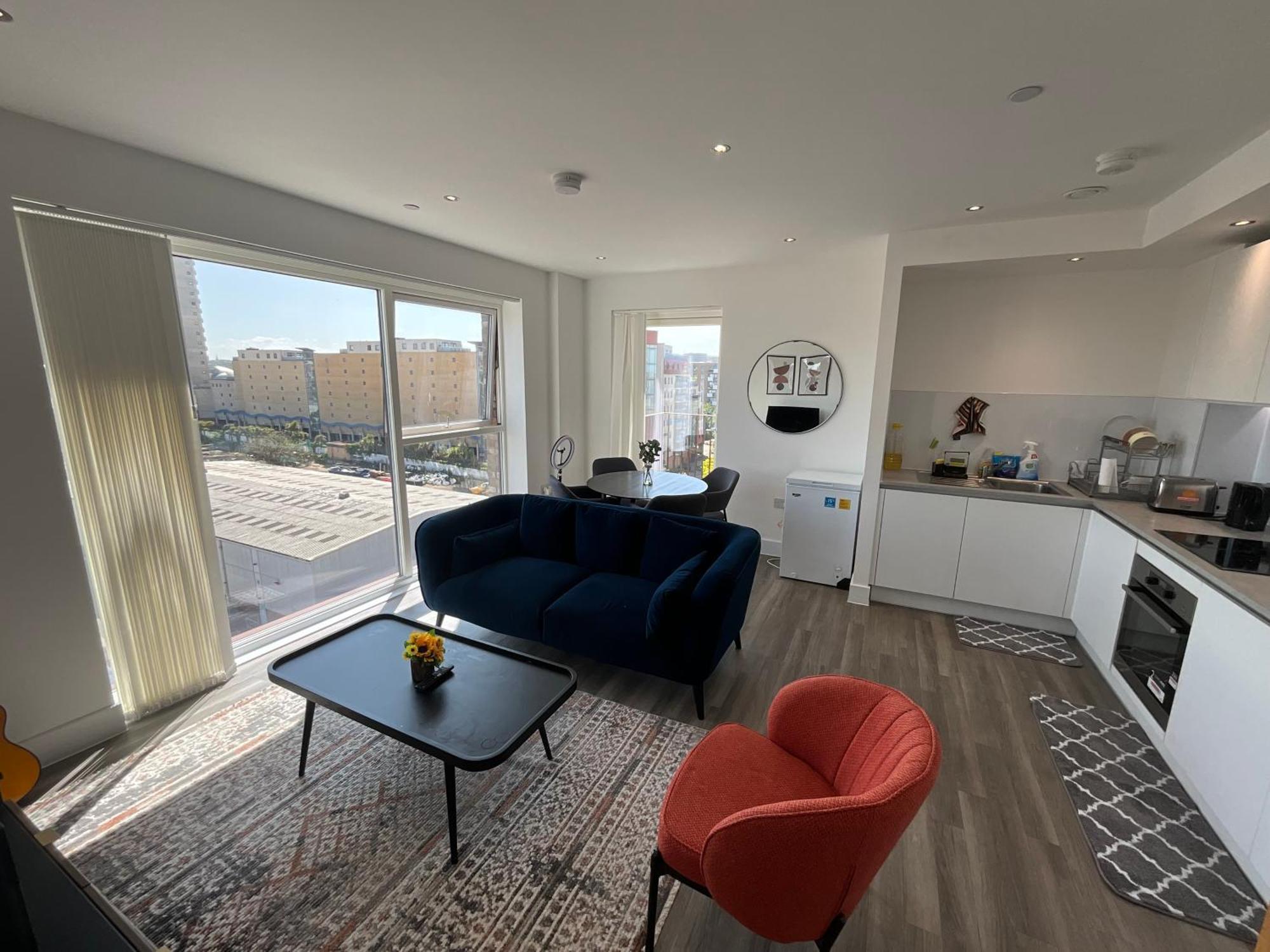 Deluxe Double Bed In Shared Apt Near Canary Wharf, City Airport & O2 Arena With Thames View Londres Exterior foto